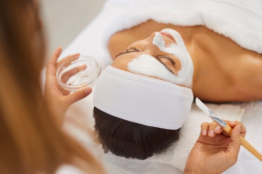 SPA Facial para relaxamento